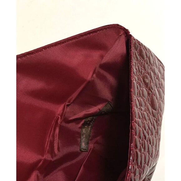 4 Bare Escentuals Minerals Cosmetic Makeup Bag CLUTCH Red NEW - Picture 8 of 8